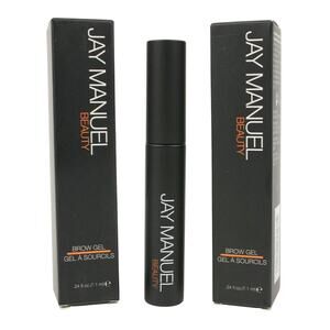2X Jay Manuel Beauty Brow Gel Eyebrow Groomer Shaper Sculpts Clear + Brush Lot 2